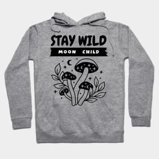 Stay wild moon child t shirt design Hoodie